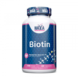 HAYA LABS Biotin 500 mcg - 60 caps